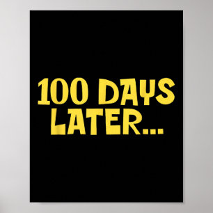100 Tage später, 100. Schulfreund Kinder Poster