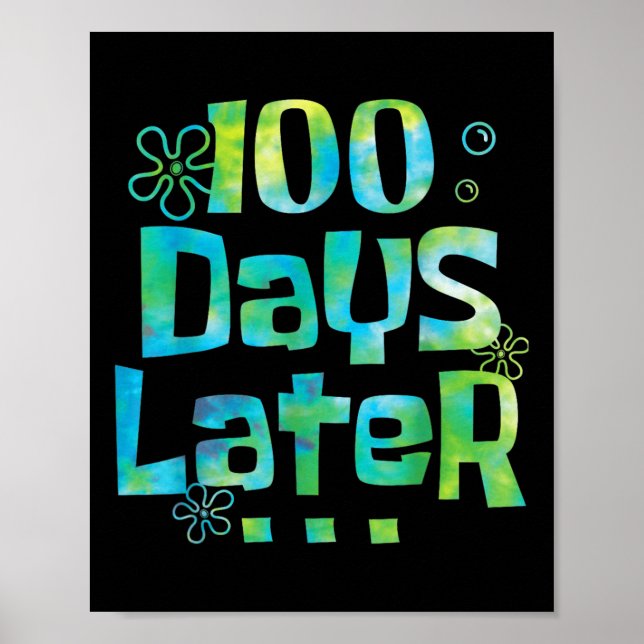 100 Tage später 100. Schullehrer Poster (Vorne)