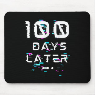 100 Tage später 100. Schultag Mousepad
