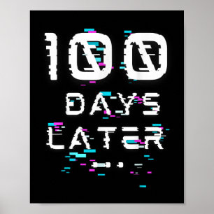 100 Tage später 100. Schultag Poster
