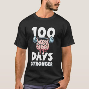 100 Tage stärkerer Sportlehrer Körpererziehung T-Shirt