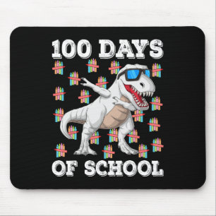 100 Tage T-rex Dabbing Kinder Jungen 100th D Mousepad