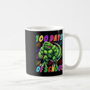 100 Tage T-rex Schule Lover Boys 100 Tage SC Kaffeetasse