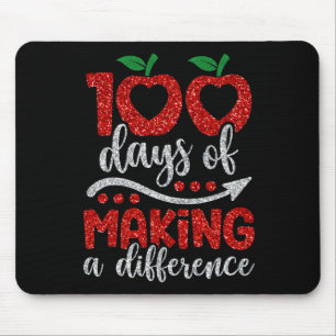 100 Tage, um einen Unterschied machen 100 Tage der Mousepad