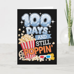 100 Tage und immer noch lustig Student 100 Tage Karte