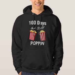 100 Tage und immer noch Poppin Popcorn Kinder 100. Hoodie