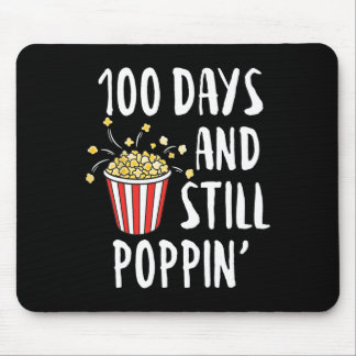 100 Tage und immer noch Poppin Popcorn Kinder 100 Mousepad
