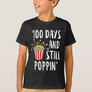 100 Tage und immer noch Poppin Popcorn Kinder 100 T-Shirt