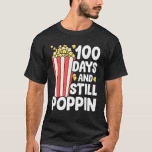 100 Tage und noch Poppin Popcorn Shirt, 100. Tag T-Shirt