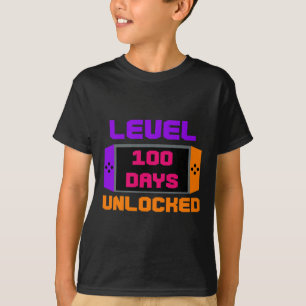 100 Tage ungezwungener 100. SchulGamer-Gaming-Tag T-Shirt