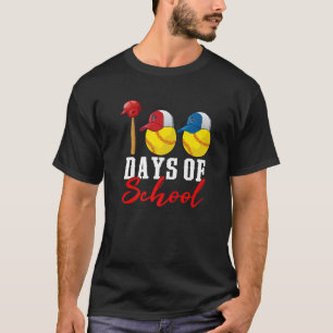 100 Tage Unterricht in der Schule Kinder 100 Tage T-Shirt