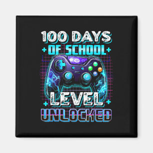 100 Tage unverschlossener Video-Gamer auf Schulstu Magnet