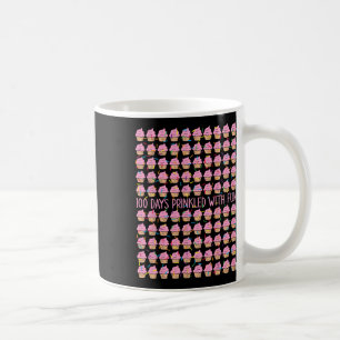 100 Tage verteilt mit Spaß Donuts 100 Tage Smarte Kaffeetasse