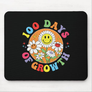 100 Tage Wachstum Blumenlehrer 100 Tage Scho Mousepad