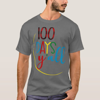 100 Tage Yx27 Sonniger 100. Schultag 14 T-Shirt