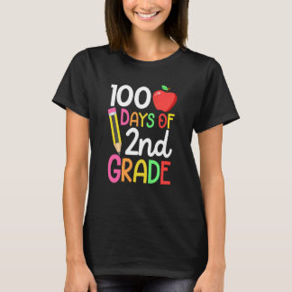 100 Tage Zweitklassiger Lehrer 100. Scho-Tag T-Shirt
