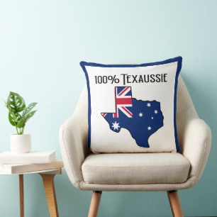 100% Texaussie-Wurfkissen Kissen