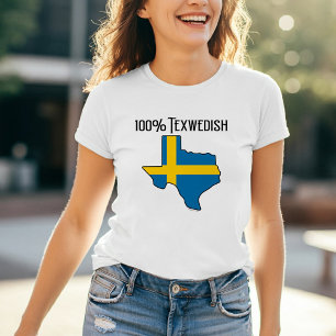 100% Texwedisches T-Shirt