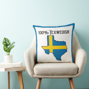 100% Texwedish-Wurfkissen Kissen