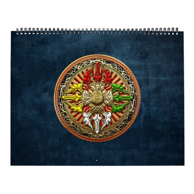 [100] Tibetischer Doppeldorje Mandala Kalender (Titelbild)