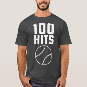 100 Treffer Softball Baseball Coach High School So T-Shirt