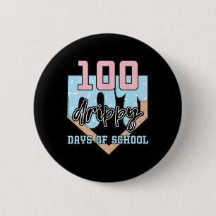 100 triefende Schultage Bysebyll Eiscreme 100. Button