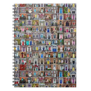 100 Türen des Dublin-Notebooks Notizblock