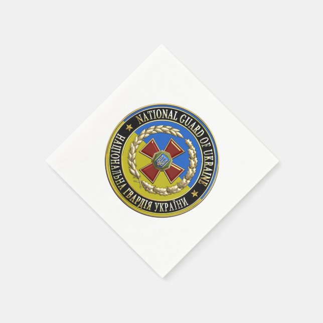 [100] Ukrainische Nationalgarde [Sonderausgabe] Serviette (Ecke)