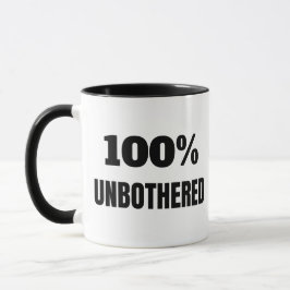 100% Unbedachte Sassy Quote Monogramm Tasse