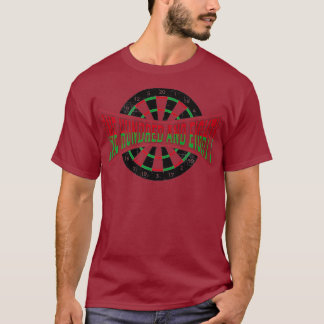 100 und 80 Darts Player 180 Geschenke T-Shirt