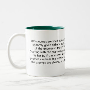 100 unglückliche Gnomes Zweifarbige Tasse