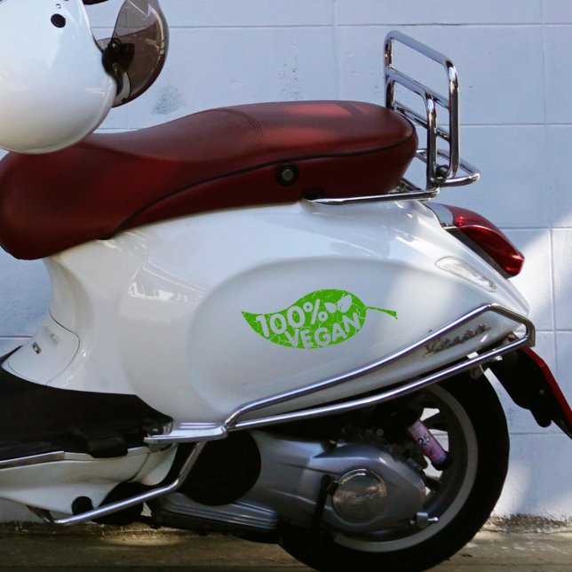 100 % Vegan, Aufkleber (Von Creator hochgeladen)