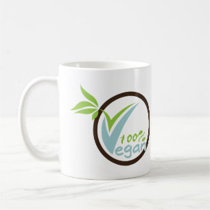 100 % Vegane Tasse