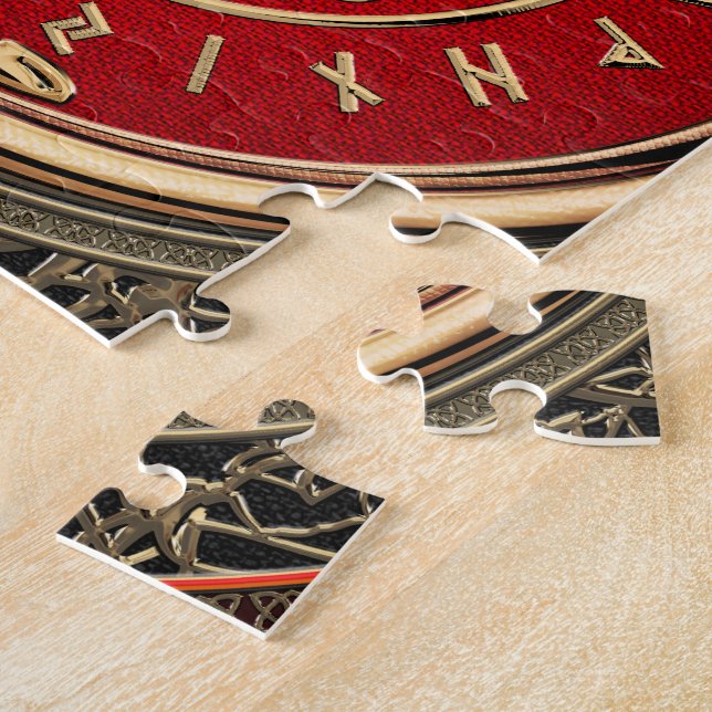 [100] Vegvisir - Viking Gold Magic Runic Compass Puzzle (Seite)