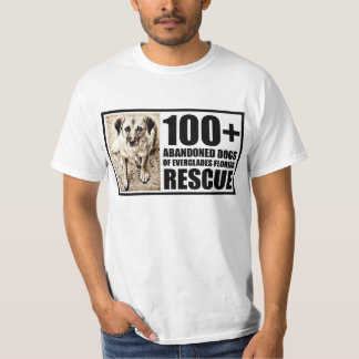 100+ Verlassene Hunde von Sumpfgebieten Florida T-Shirt