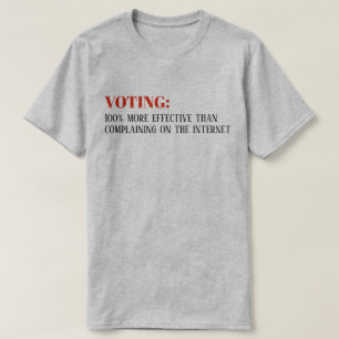"100% wählend effektiver als Internet" T - Shirt