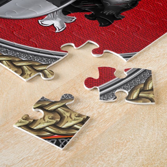 [100] Wappen-Teutonenkappe Puzzle (Seite)