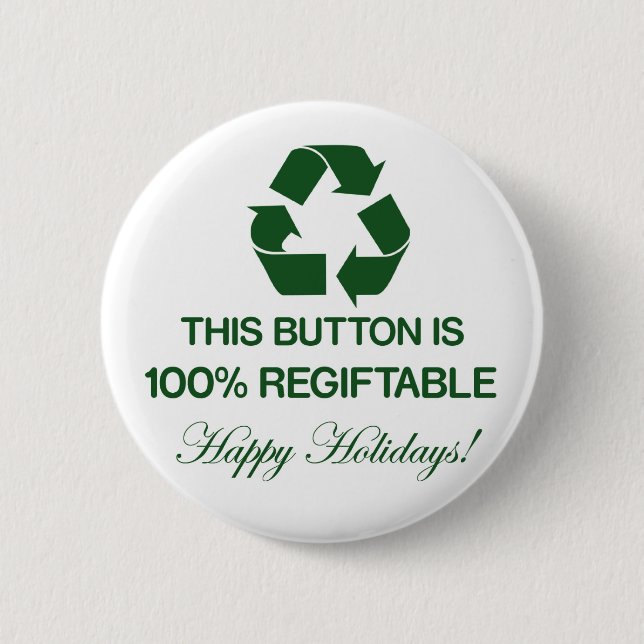 100% Weitergebbarer Button (Vorderseite)
