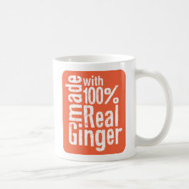 100% wirklicher Ingwer Tasse