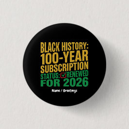 100-Year Black History Subscription Status Renewed Button