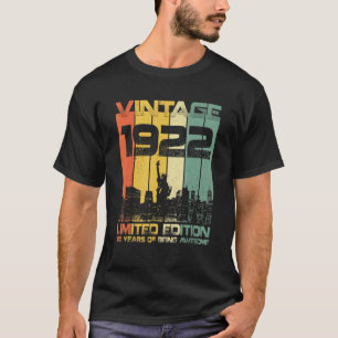 100 Year Old Vintage 1922 100th T-Shirt