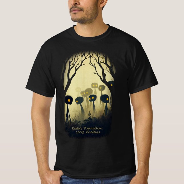 100 % Zombies-T - Shirt (Vorderseite)
