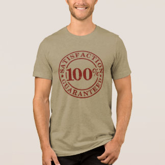 100% Zufriedenheit garantiert Tri-Blend Shirt