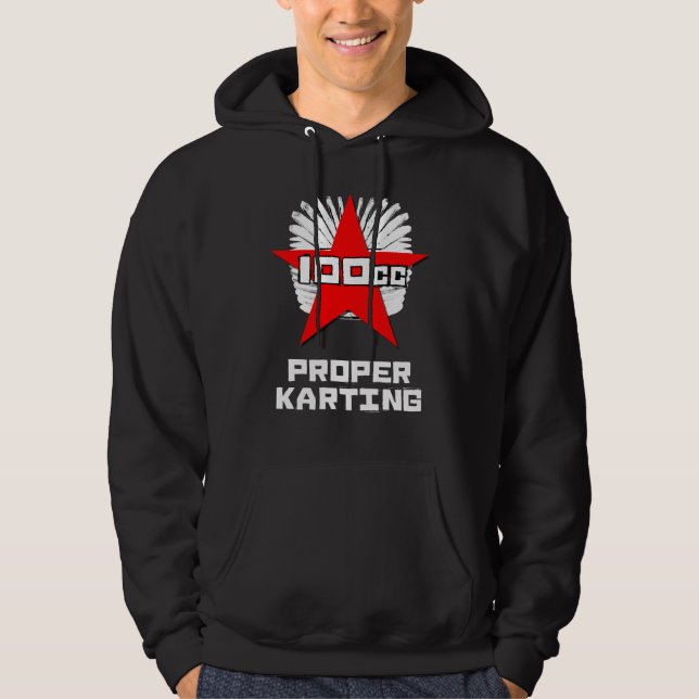 100cc   richtiger Karting Hoodie (Vorderseite)