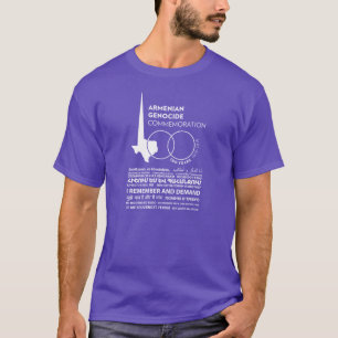 100th Armenisches Genozid-Gedenken von Texas T-Shirt