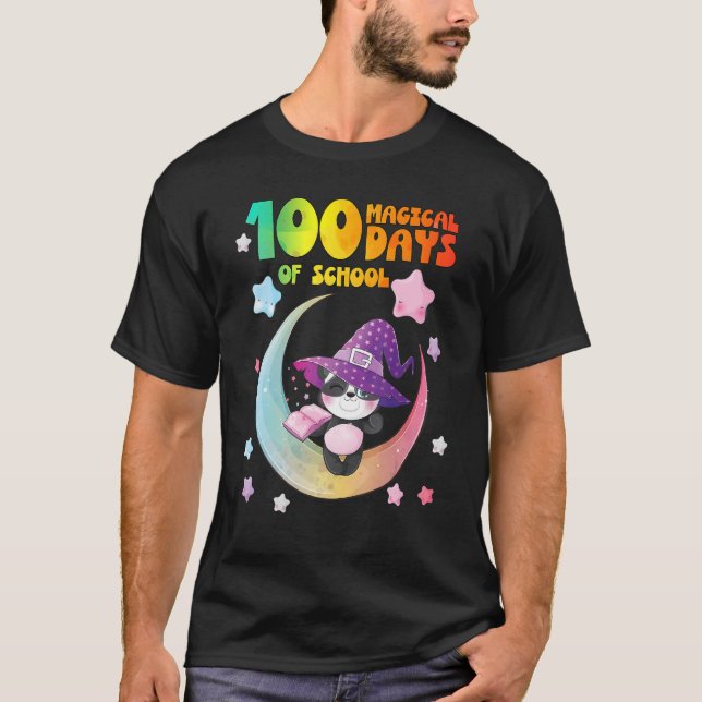 100th Day of School 100 Magical Days of school Cut T-Shirt (Vorderseite)