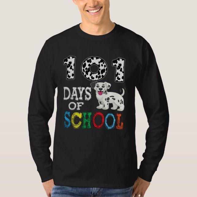 100th Day Of School 101 Days Smarter 100 for Boys  T-Shirt (Vorderseite)