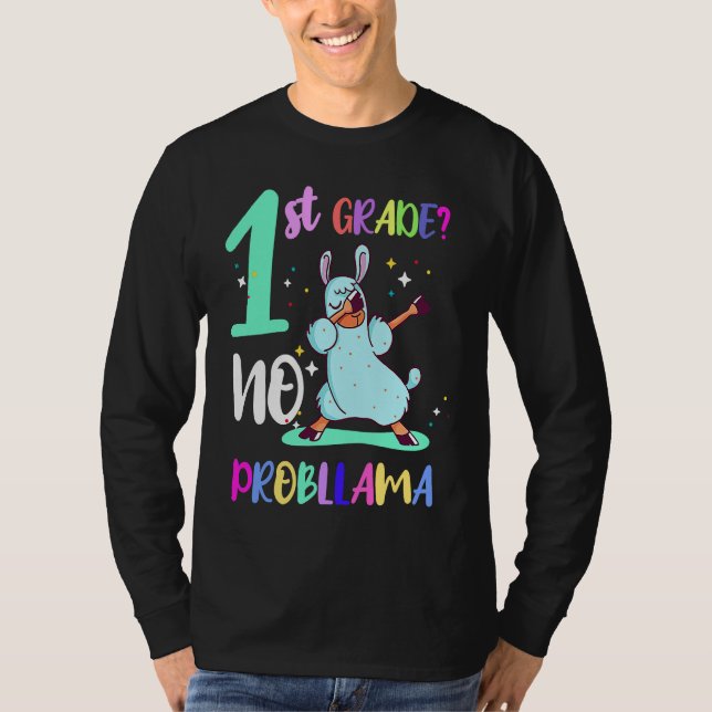 100th day of school llama for child T-Shirt (Vorderseite)