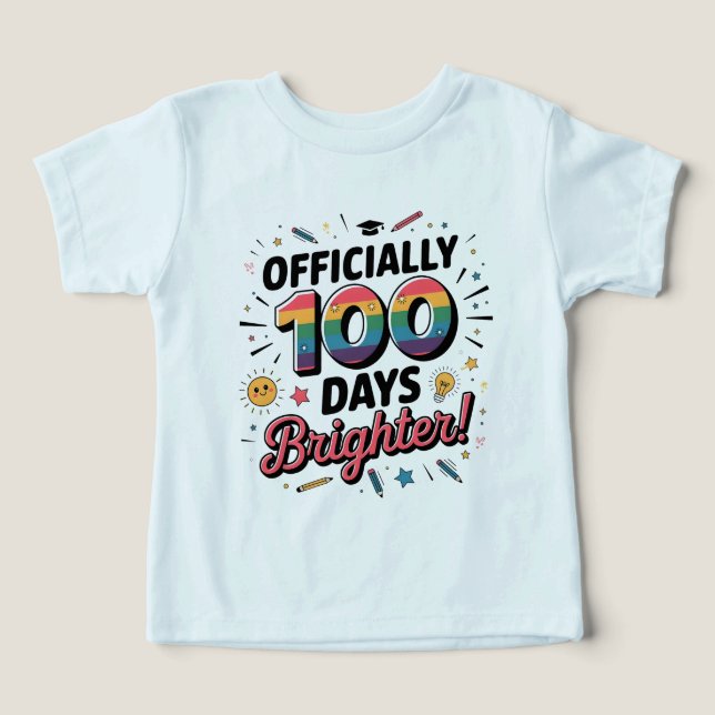 100th Day of School, Officially 100 Days Brighter (Design Vorderseite)