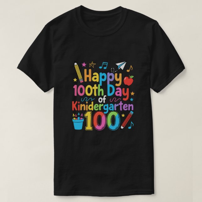 100th day of school T-Shirt (Design vorne)